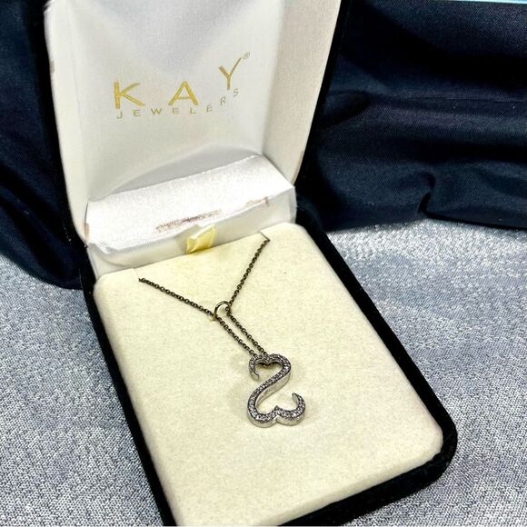 Kay Jewelers Jewelry - 2008 Jane Seymour Open Heart Diamond Necklace